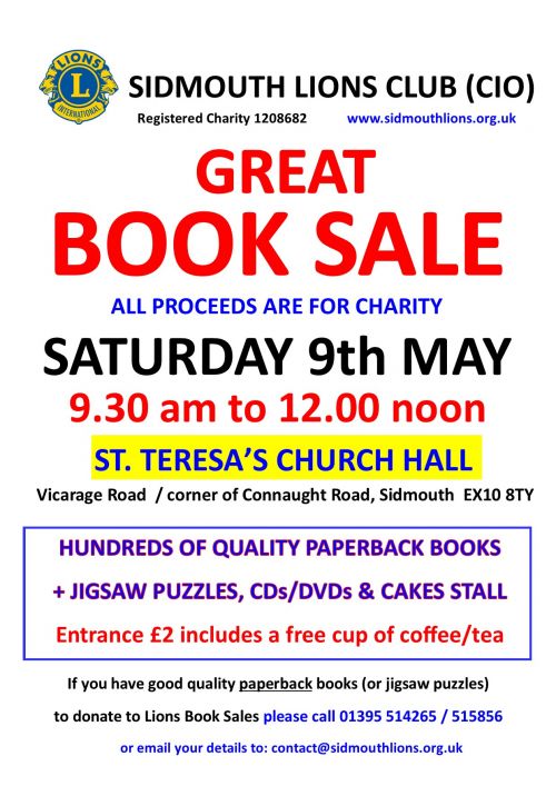 Book Sale poster master in Publisher - JPG for 09.05.26 Book Sale poster master in Publisher - JPG for 09.05.26