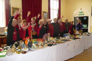 The Flappers at the Festive Fayre - November 2009