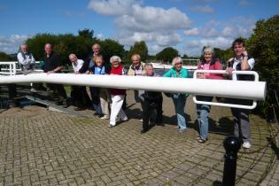 At Double Locks on Exeter Canal